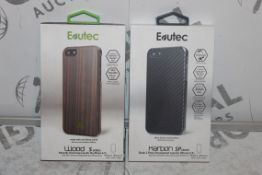 Lot to Contain 10 Brand New Evutec Phone Cases for Assorted iPhone to Include Carbon Fibre iPhone