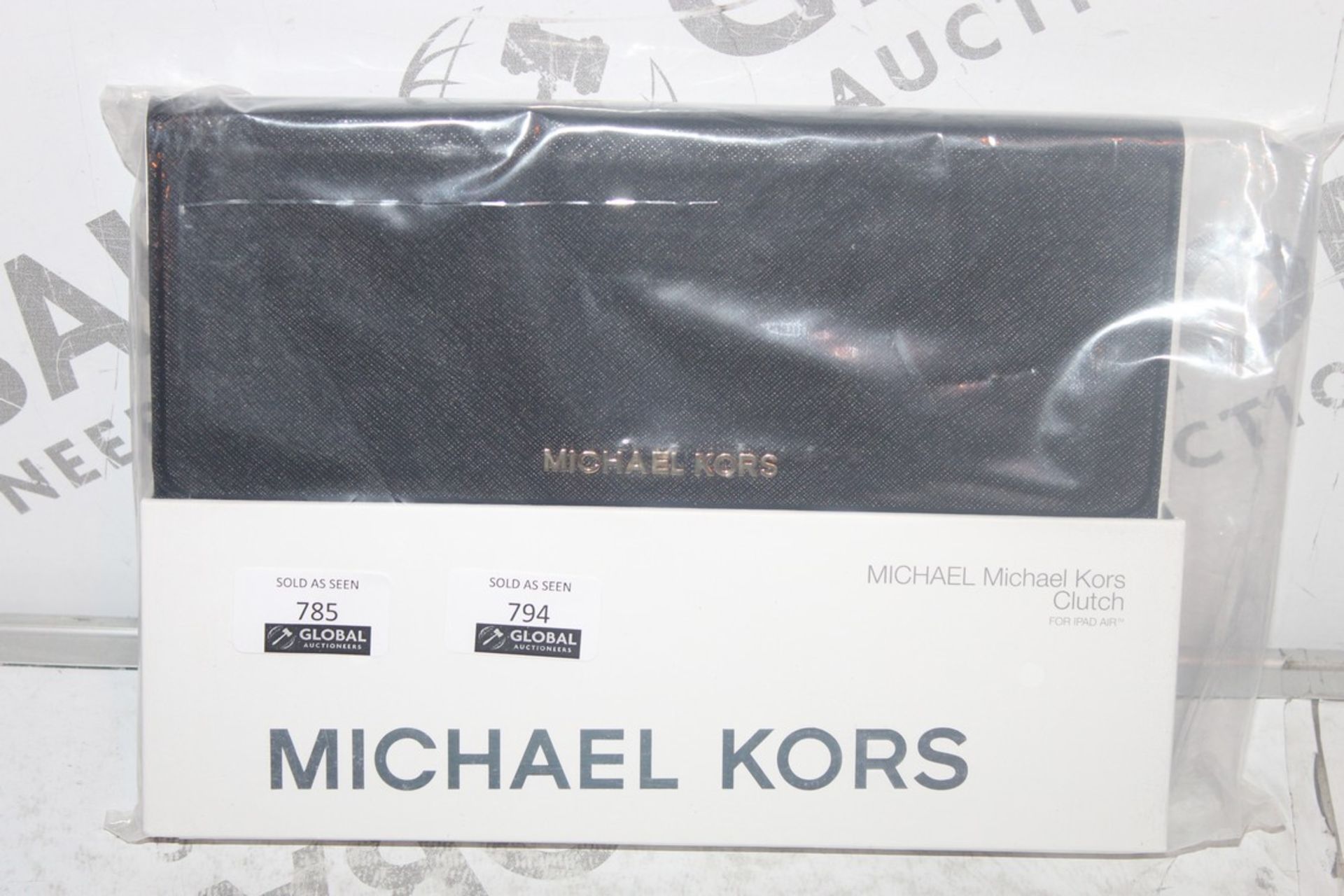 Lot to Contain 2 Brand New Michael Kors iPad Air Clutch Cases Combined RRP £90