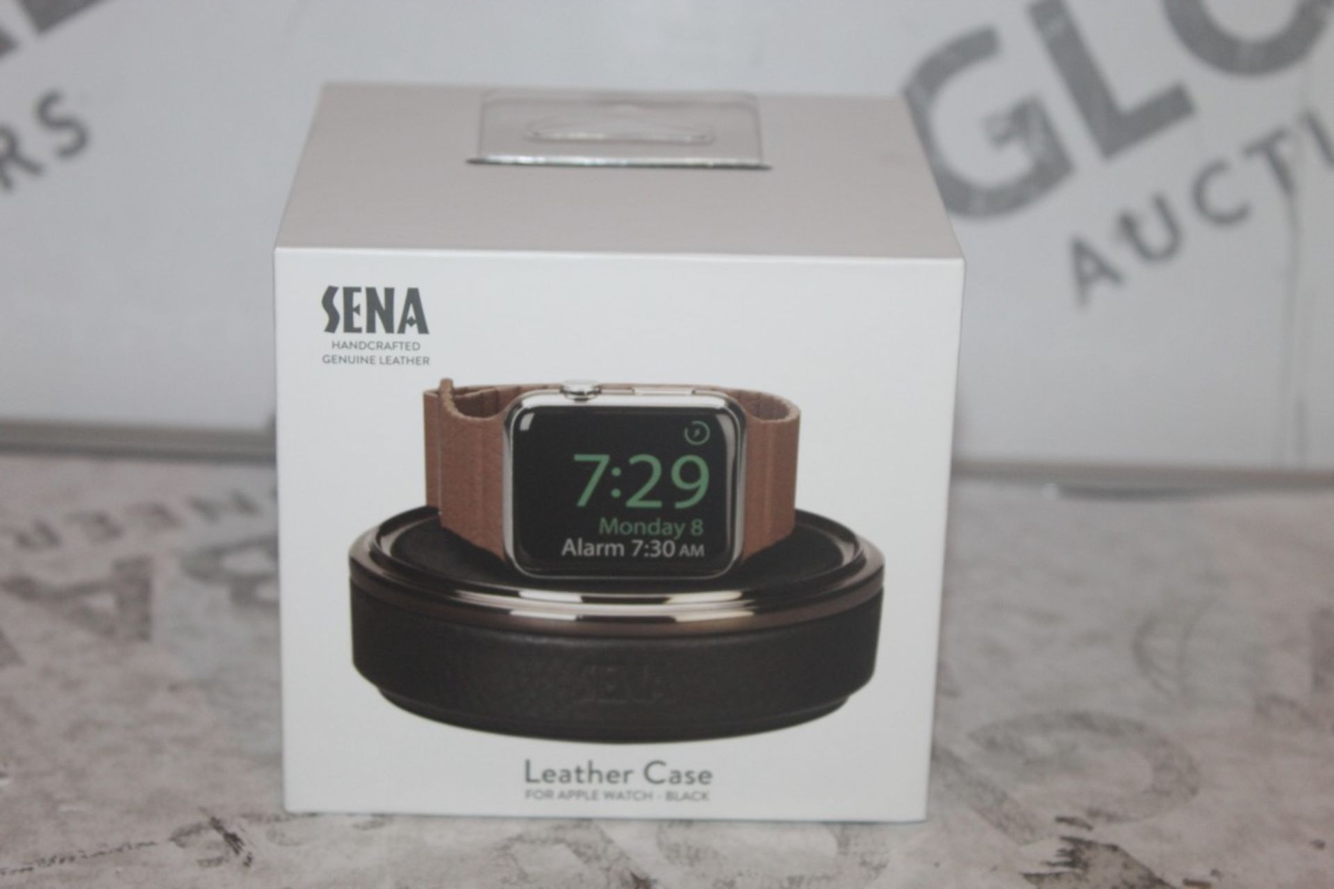 Boxed Brand New Sena Leather Apple Watch Travel and Charge Case RRP £35