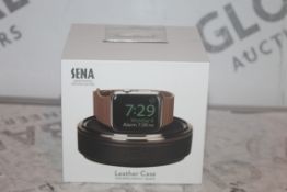 Boxed Brand New Sena Leather Apple Watch Travel and Charge Case RRP £35