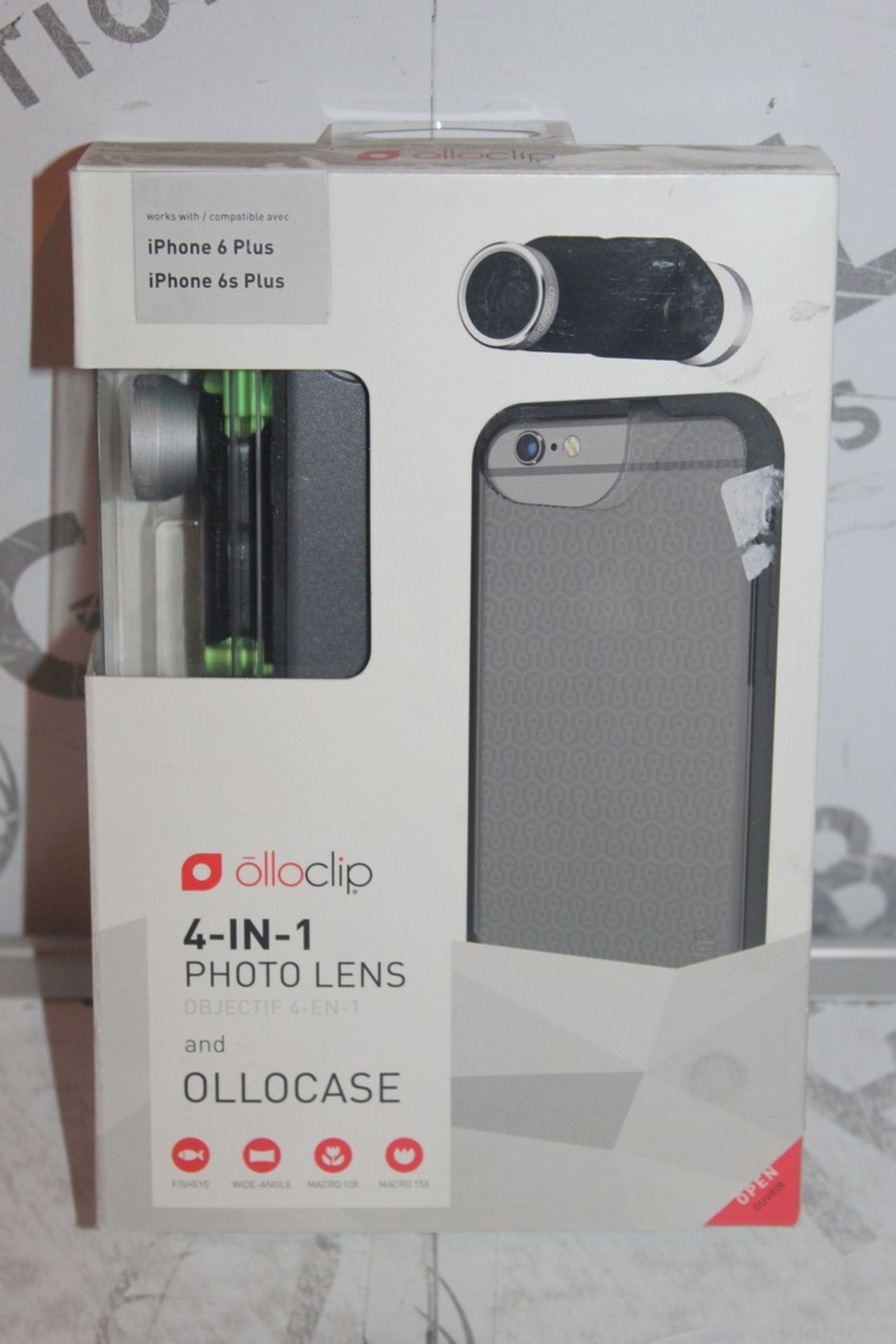 Boxed Olloclip Studio The Ultimate Mobile Photography Solution iPhone 6 and 6S Accessory RRP £30