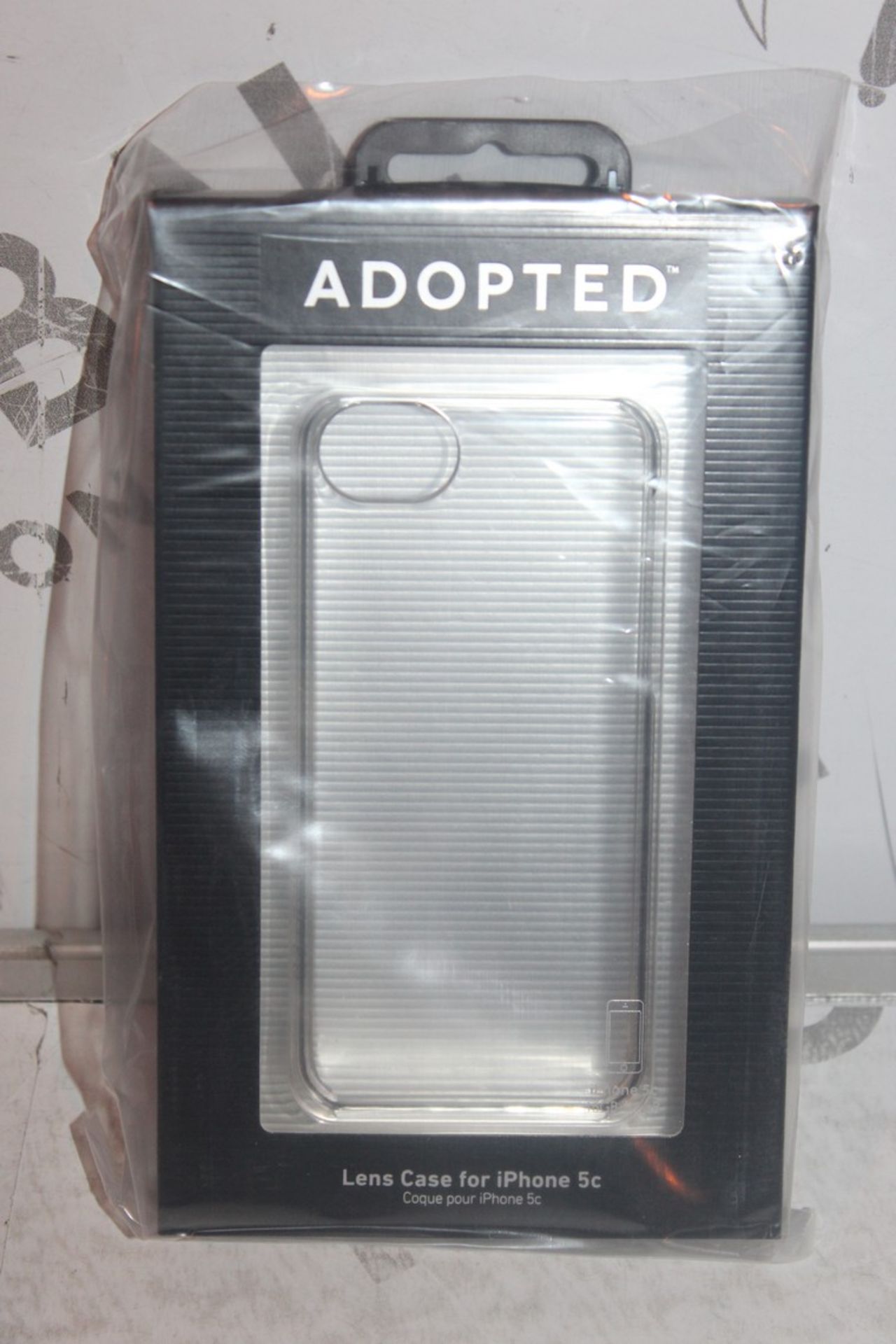 Lot to Contain 20 Brand New Adopted Clear Acrylic iPhone 5C Cases Combined RRP £200