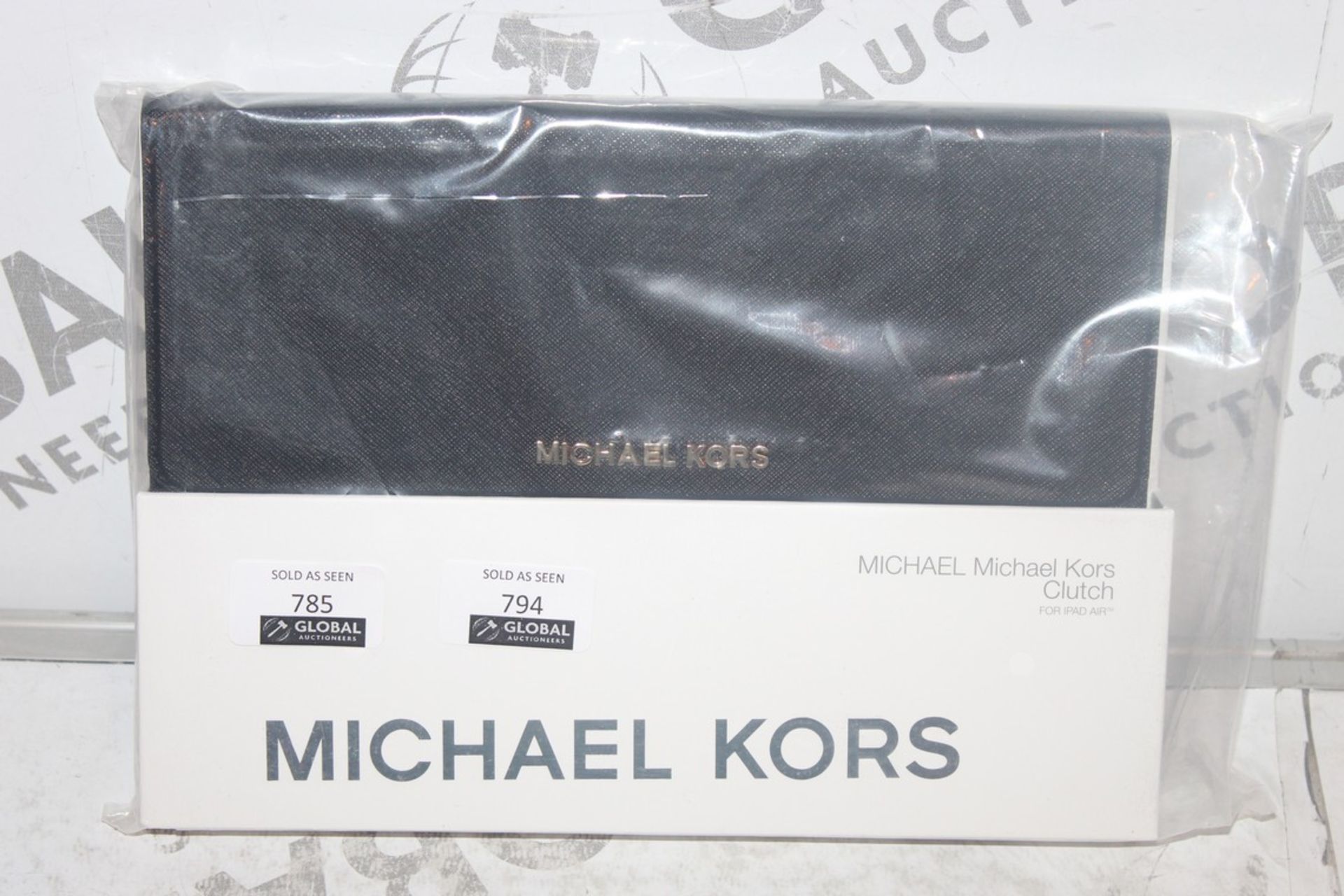 Lot to Contain 2 Brand New Michael Kors iPad Air Clutch Cases Combined RRP £90