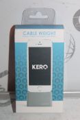 Lot to Contain 5 Brand New Kero Cable Weight Luxury Cable Management Phone Docks for Apple