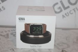 Boxed Brand New Sena Leather Apple Watch Travel and Charge Case RRP £35