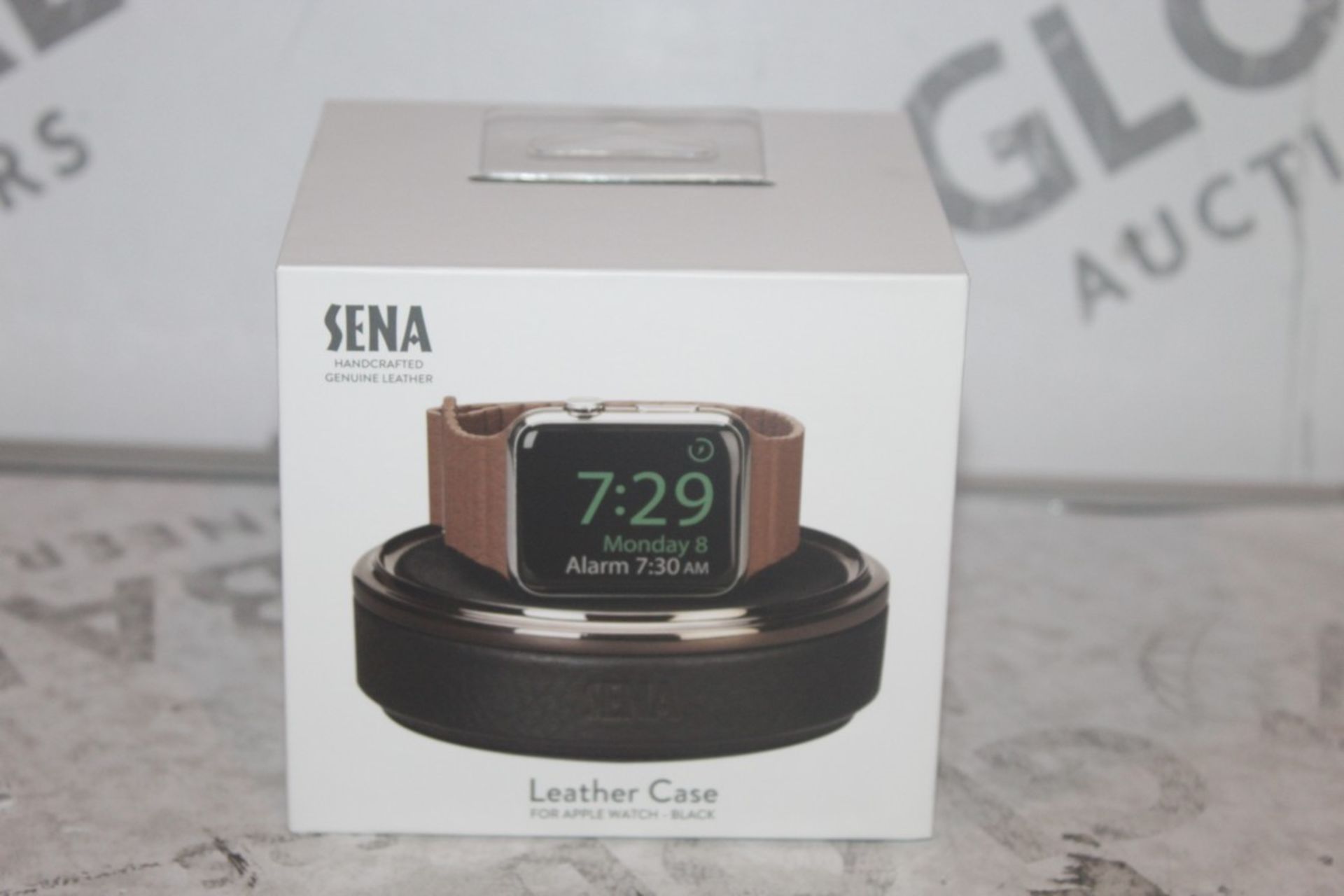 Boxed Brand New Sena Leather Apple Watch Travel and Charge Case RRP £35