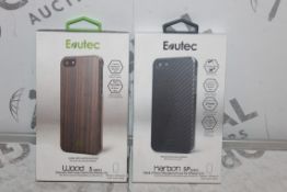 Lot to Contain 10 Brand New Evutec Phone Cases for Assorted iPhone to Include Carbon Fibre iPhone