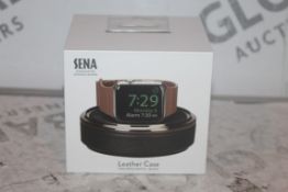 Boxed Brand New Sena Leather Apple Watch Travel and Charge Case RRP £35