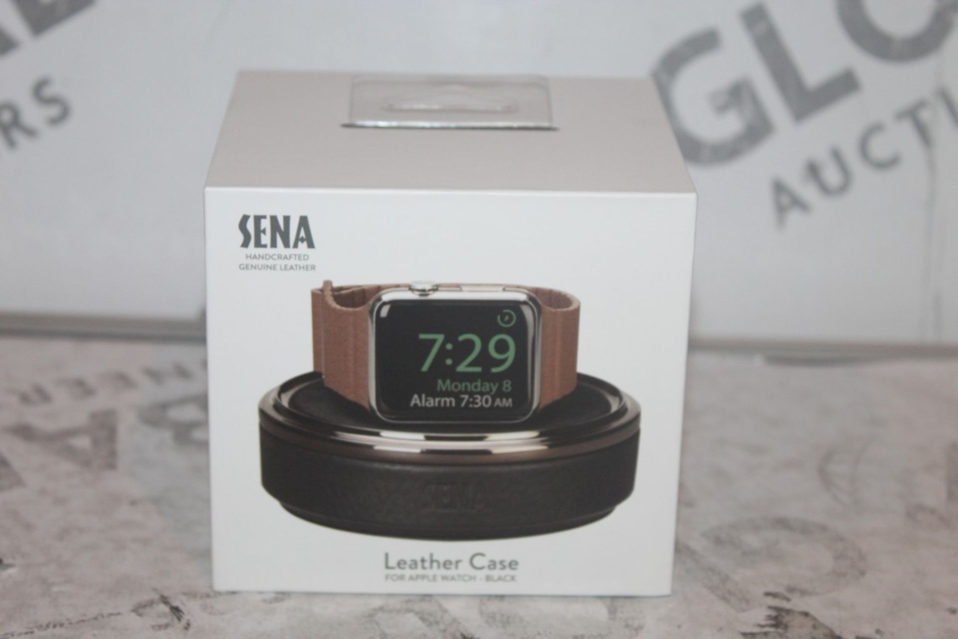 Boxed Brand New Sena Leather Apple Watch Travel and Charge Case RRP £35