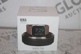 Boxed Brand New Sena Leather Apple Watch Travel and Charge Case RRP £35