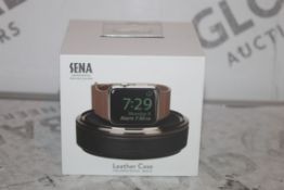 Boxed Brand New Sena Leather Apple Watch Travel and Charge Case RRP £35