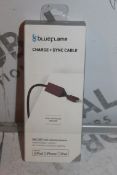 Lot to Contain 5 Brand New Blue Flame Charge and Sync Cables Combined RRP £100