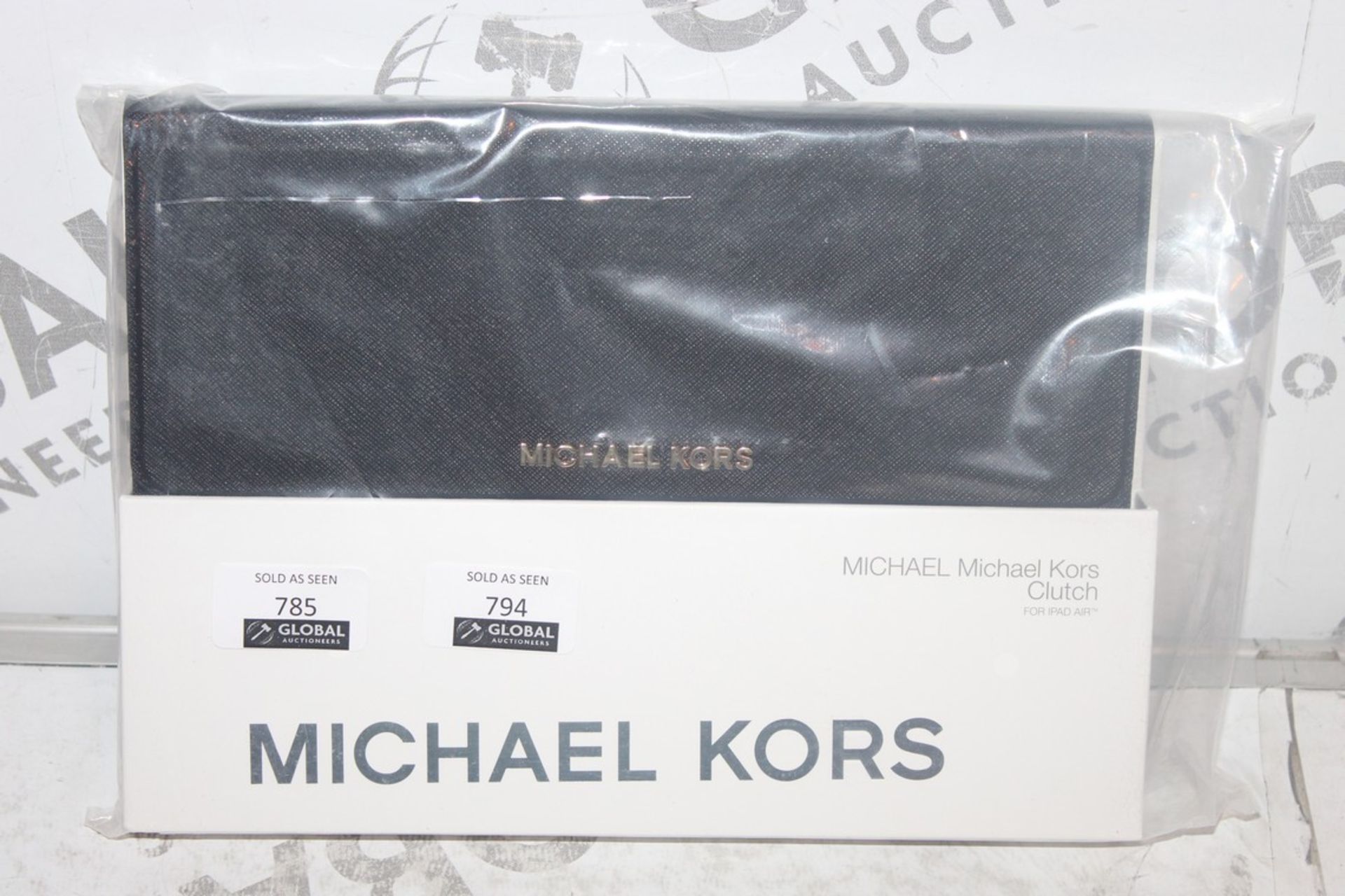Lot to Contain 2 Brand New Michael Kors iPad Air Clutch Cases Combined RRP £90