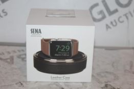 Boxed Brand New Sena Leather Apple Watch Travel and Charge Case RRP £35