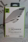 Boxed Brand New Techlink 5000MAH Recharge Ultra Thin Power On The Go Battery Charger for iPhone