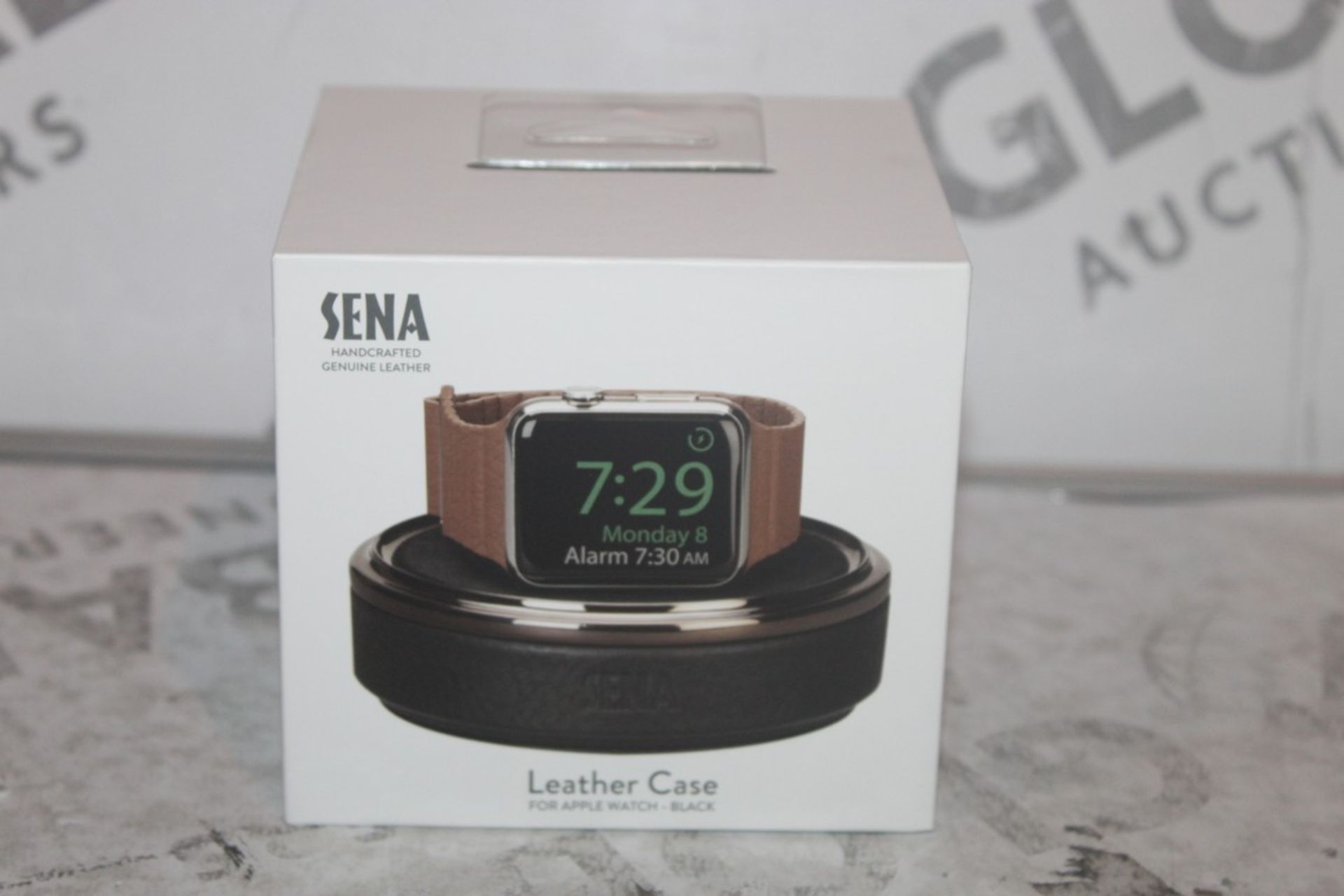 Boxed Brand New Sena Leather Apple Watch Travel and Charge Case RRP £35