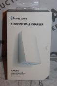 Boxed Brand New Blue Flame 6 Device Wall Charger RRP £40