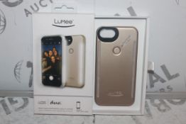 Lot to Contain 2 Assorted Lumee Duo Professional Lighting Phone Cases for Various iPhone Ranging