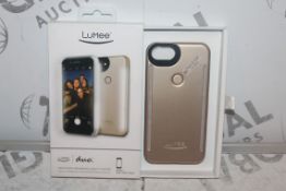 Lot to Contain 2 Assorted Lumee Duo Professional Lighting Phone Cases for Various iPhone Ranging