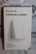 Boxed Brand New Blue Flame 6 Device Wall Charger RRP £40