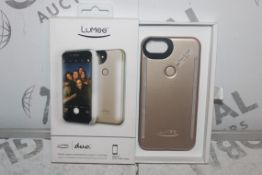 Lot to Contain 2 Assorted Lumee Duo Professional Lighting Phone Cases for Various iPhone Ranging