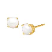 Opal earrings in 9ct Yellow Gold, Metal 9ct yellow gold, Weight 0.8, RRP £124.00 (99m-trans9yop)