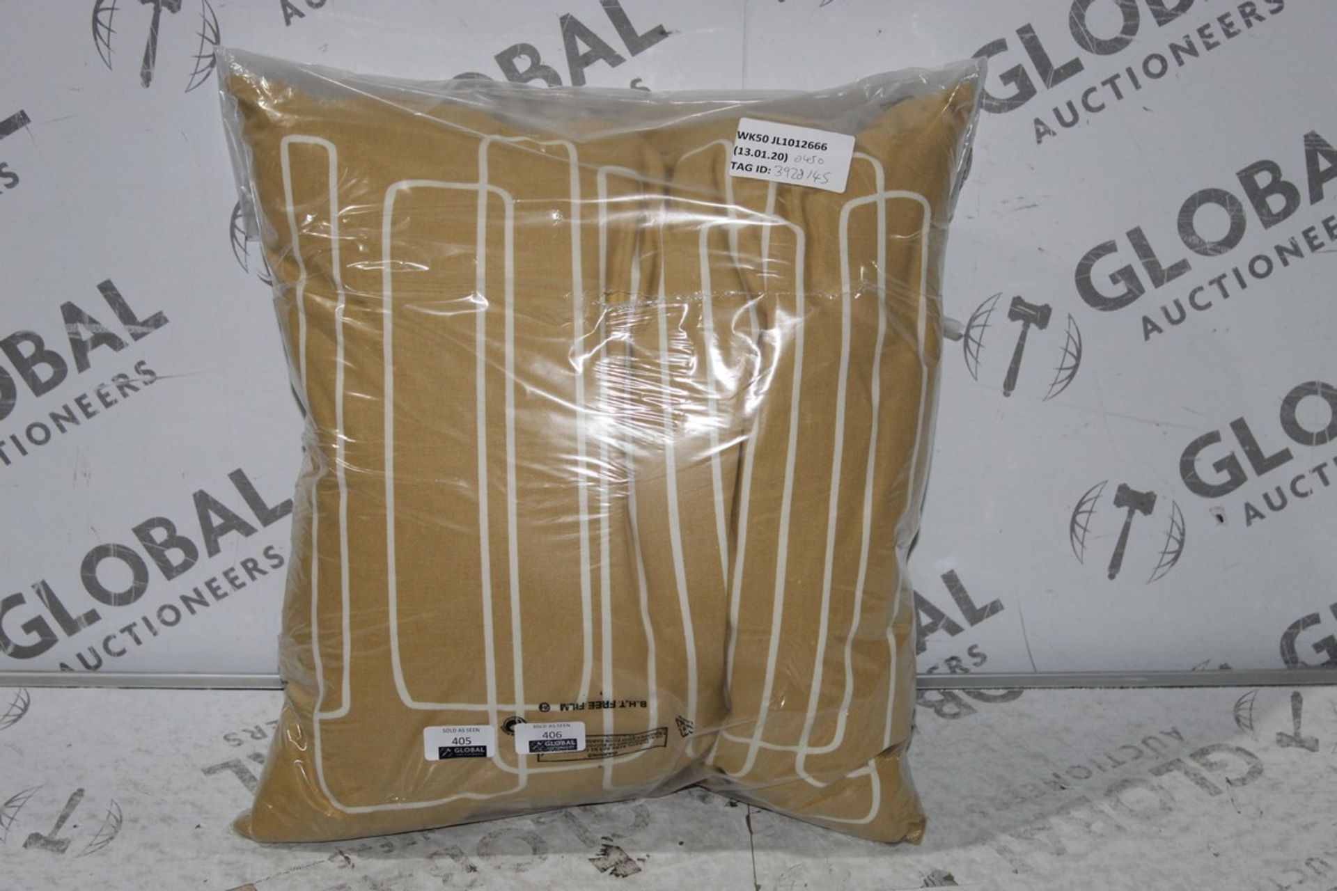 Loopy Lines Mustard Scatter Cushions RRP £45 Each