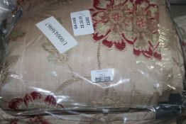 Pair of Pencil Pleat Headed 90 x 72Inch Montgomery Curtains RRP £155 (15282) (Public Viewing and