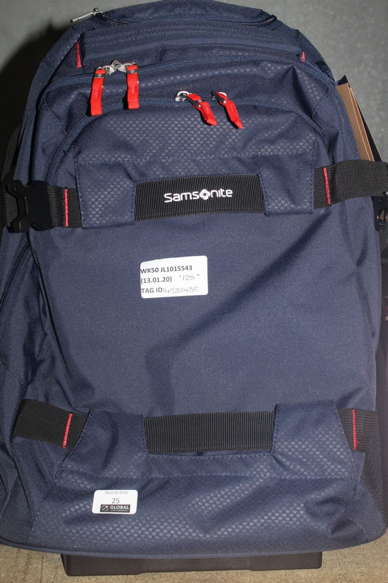 Samsonite Soft Shell Laptop Backpack in Midnight Blue RRP £125 (4232436) (Public Viewing and