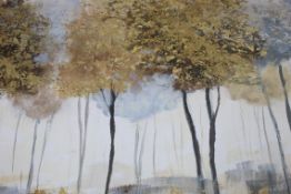 Golden Forest Canvas Wall Art Pictures RRP £65 Each (15165) (Public Viewing and Appraisals