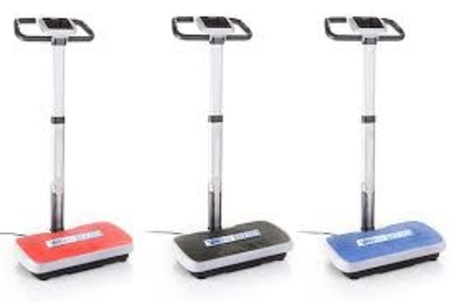 Boxed Brand New Vibra Power Coat Voice Assisted Vibration Plate With Detachable Mast RRP £300