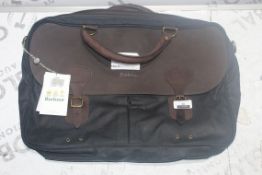 Barbour International Waxed Cotton Briefcase RRP £130 (4169600) (Public Viewing and Appraisals