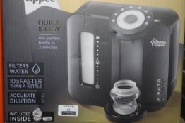 Boxed Tommee Tippee Closer to Nature Perfect Preparation Bottle Warming Station in Black RRP £80 (