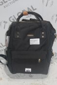 BaBaBing Black Children's Easy Clean Changing Bag RRP £50 (RET00655181) (Public Viewing and