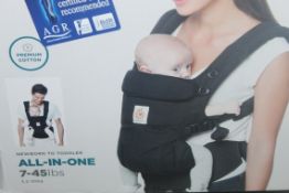 Boxed Ergobaby 4 - 45Pounds All in One Baby Carrier RRP £65 (4155209) (Public Viewing and Appraisals