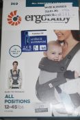 Boxed Ergobaby 360 All Position Baby Carrier RRP £75 (4166371) (Public Viewing and Appraisals