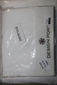 Complete Design Port King-size Duvet Set with Pillowcases RRP £110 (15282) (Public Viewing and