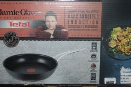 Boxed Tefal Jamie Oliver Endorsed Hard Anodised Induction Frying Pan RRP £65 (4152256) (Public