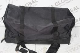 Black Fabric Weatherproof Rains of London Holdall RRP £100 (4024897) (Public Viewing and