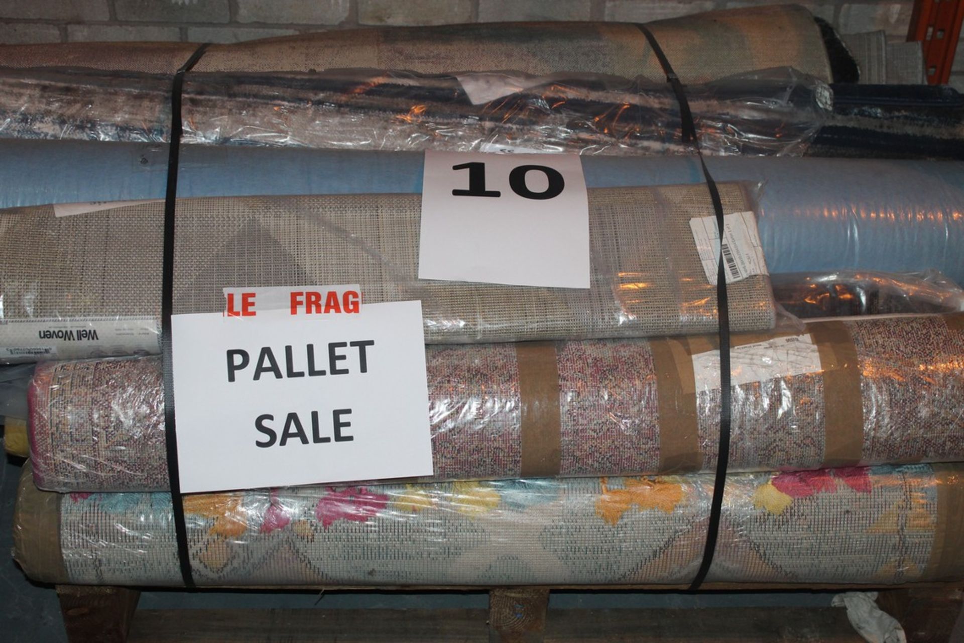 Pallet to Contain Assorted Designer Floor Rugs in Various Sizes to Include Well Woven 3.3ft x 5ft