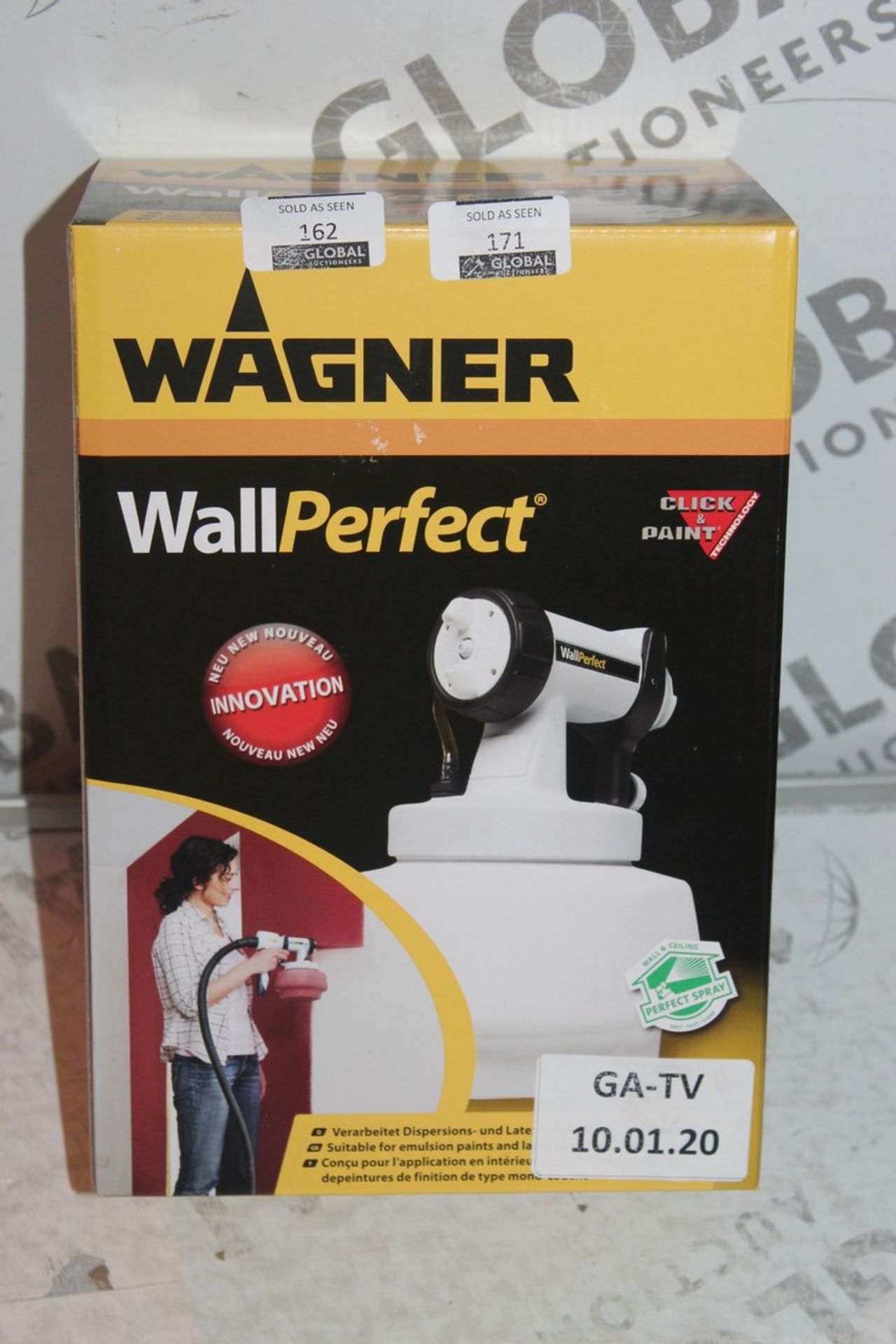 Boxed Brand New Wall Perfect Click And Paint Interior Wall Sprayer RRP £65