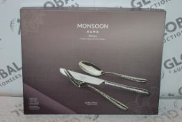 Boxed Arthur Price Mirage Monsoon 44Piece Person Cutlery Set RRP £200 (16253) (120.1.20) (Public