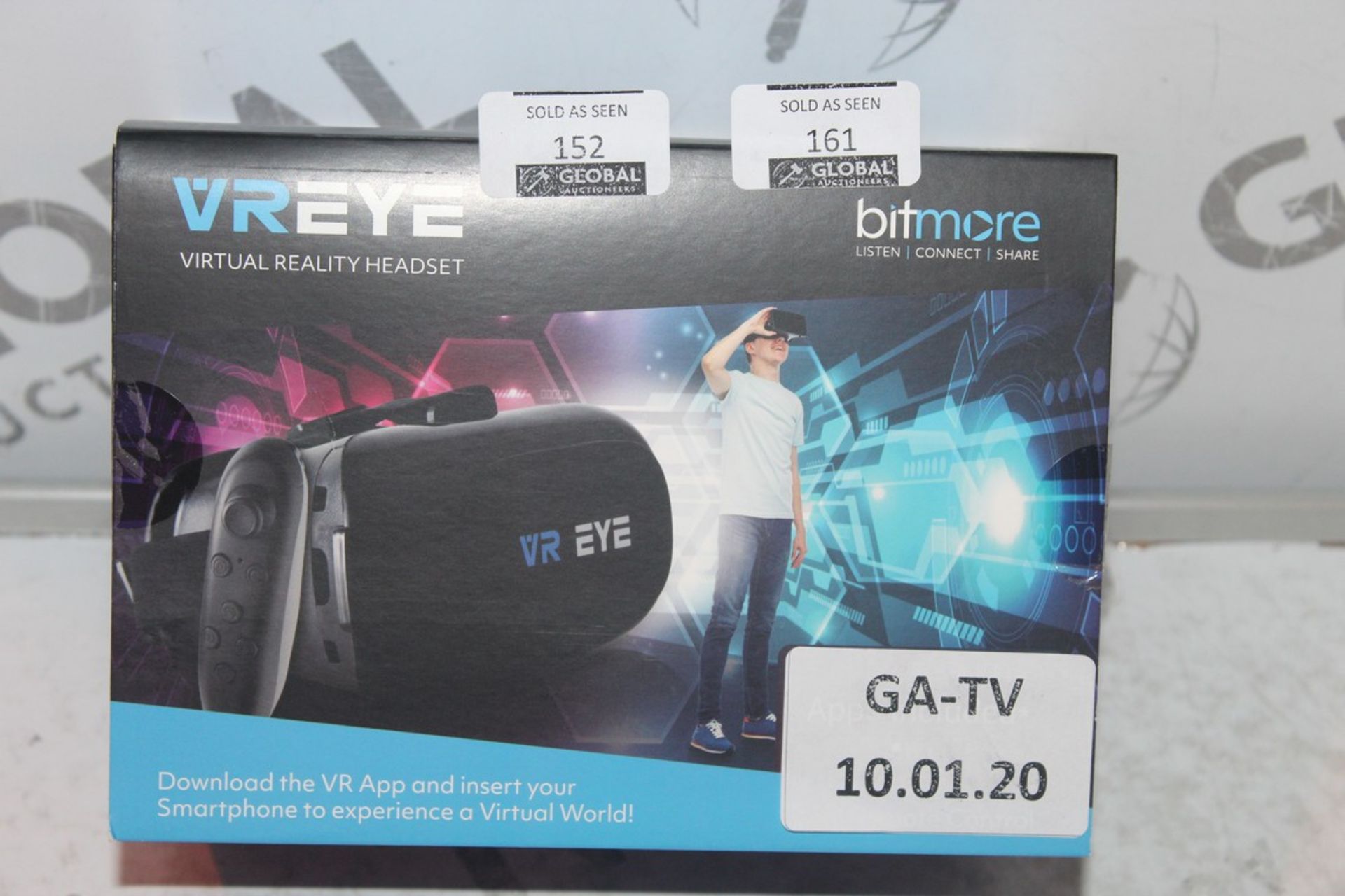 Boxed Brand New VR EYE Virtual Reality Headset RRP £70
