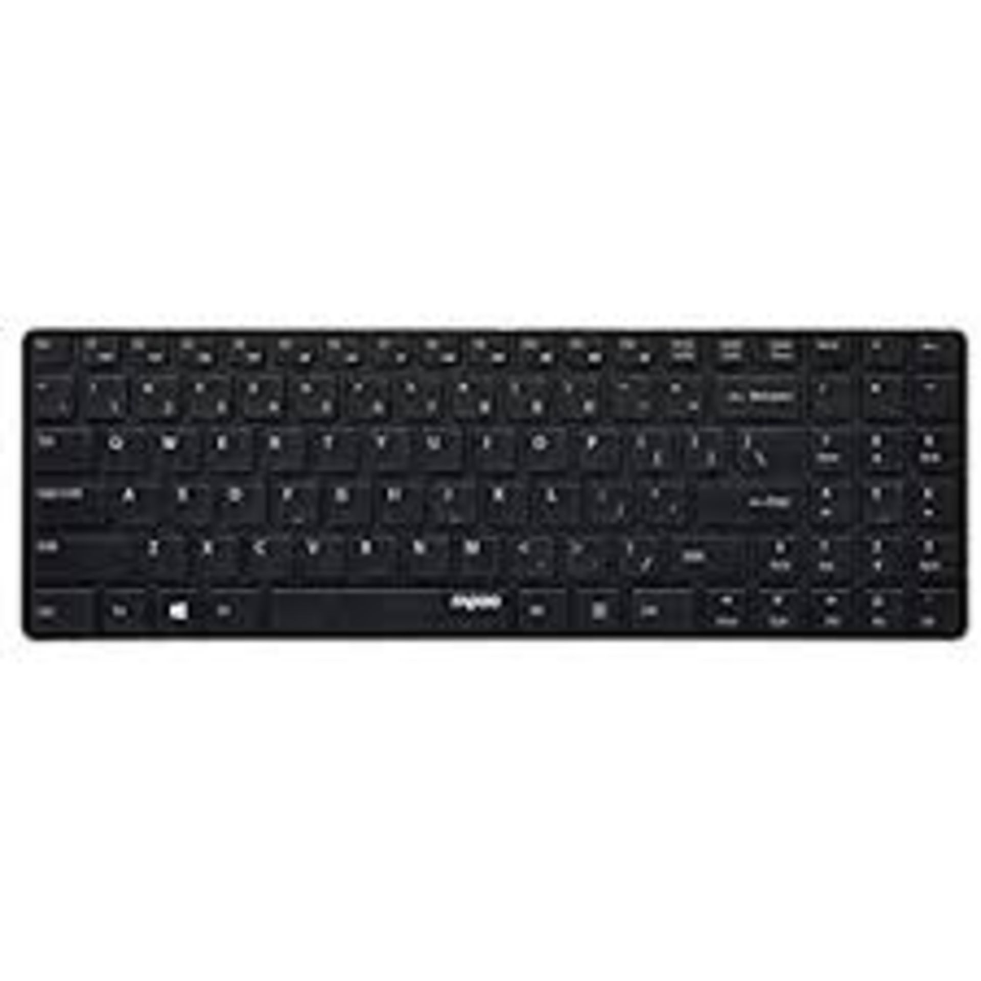 Lot To Contain Three Assorted RAPOO 39110 Cordless Computer Keyboards RRP £100 (13.01.20)