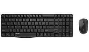 Lot To Contain Three Assorted RAPOO 8200M X1800S And NH2000 Keyboards RRP £150 (13.01.20)