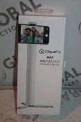 Lot to Contain 5 Boxed Cliquefie Max Selfie Sticks, Combined RRP£200.00