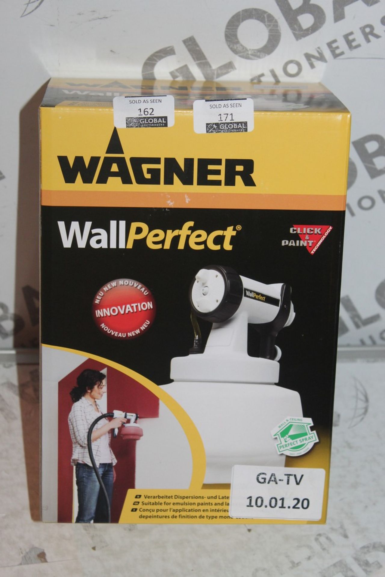 Boxed Brand New Wall Perfect Click And Paint Interior Wall Sprayer RRP £65