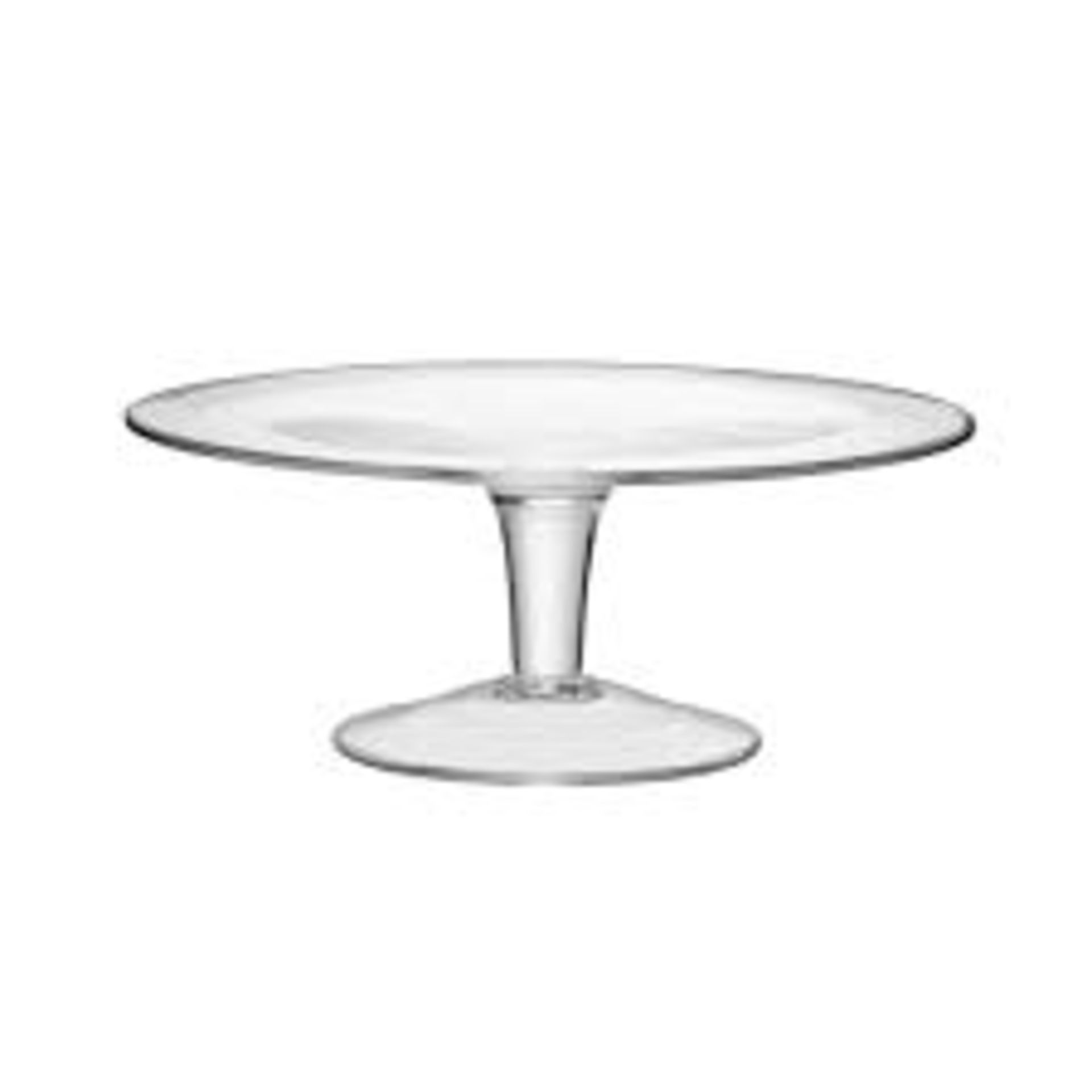 Boxed LSA International Glass Cake Stand RRP £50 (4026164) (04.01.20) (Public Viewing and Appraisals