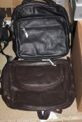 Lot To Contain Two Assorted Leather Handbags And Shoulder Bags