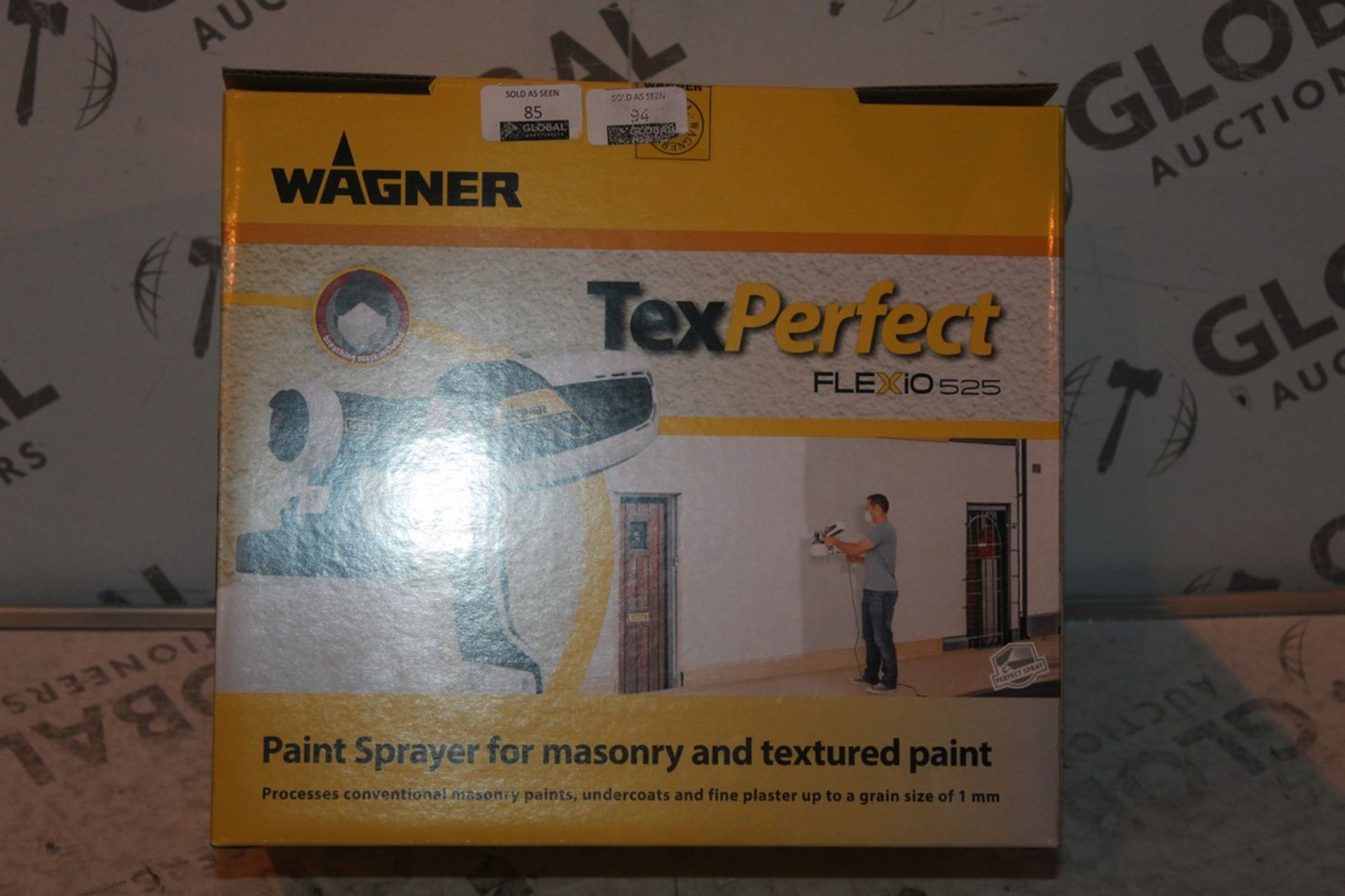 Boxed Wagner Text Perfect Flexio 525 Paint Sprayer RRP £75